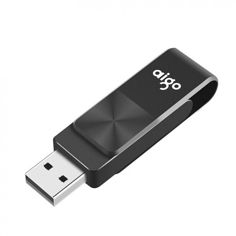 爱国者(aigo) U266 USB2.0 U盘/优盘 16G（单位：个） 黑色