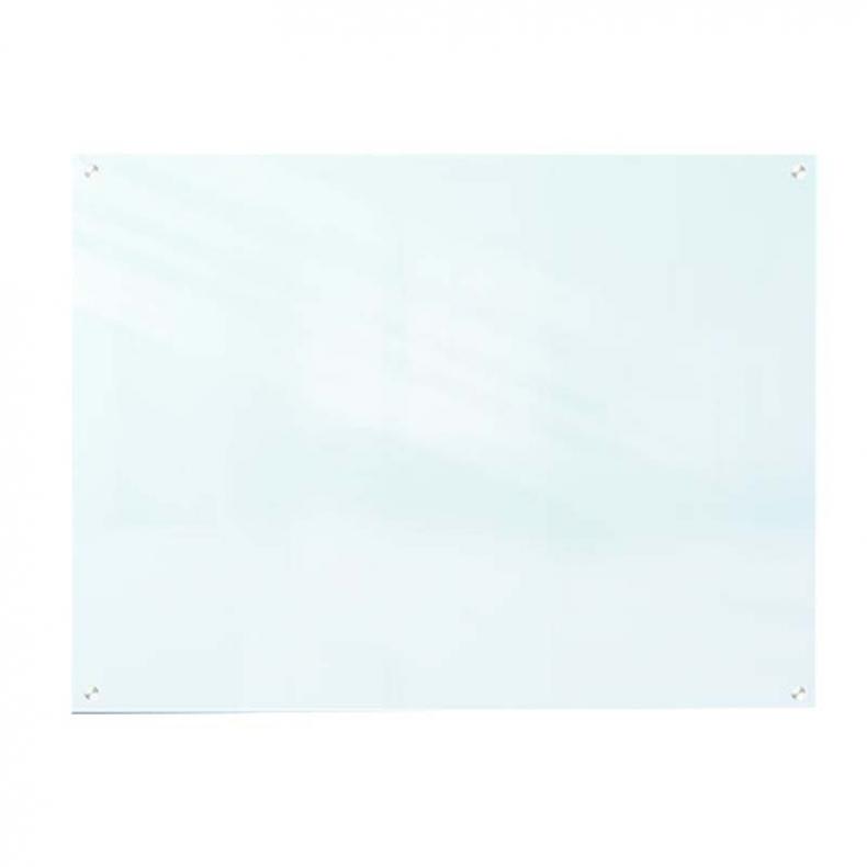 得力（deli） 8741 悬挂式磁性钢化白板 200*100cm （单位：块）  白色