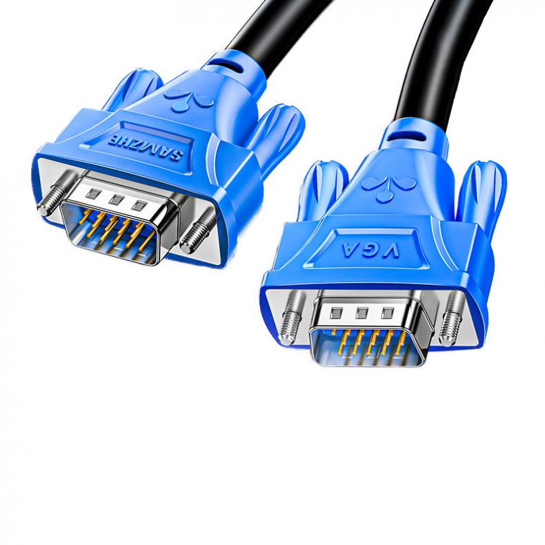 山泽（SAMZHE） VM-1050 高清VGA线 5米（单位：根） 蓝色