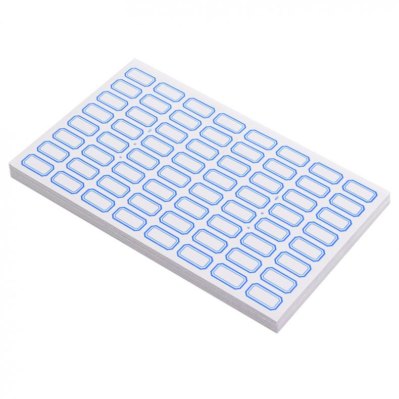 递乐 4621 口曲纸 26*15mm单枚 60张/包 （单位：包）  蓝色