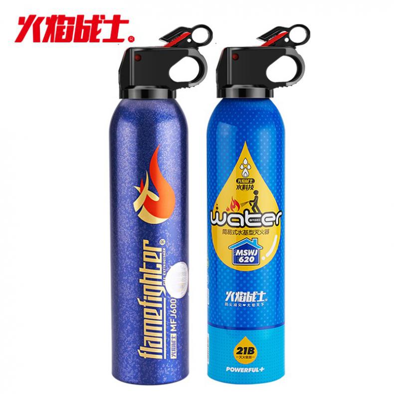 火焰战士 MFJ600+MSWJ620 简易式水基+干粉灭火器组合 600g+600ml （单位：组）  