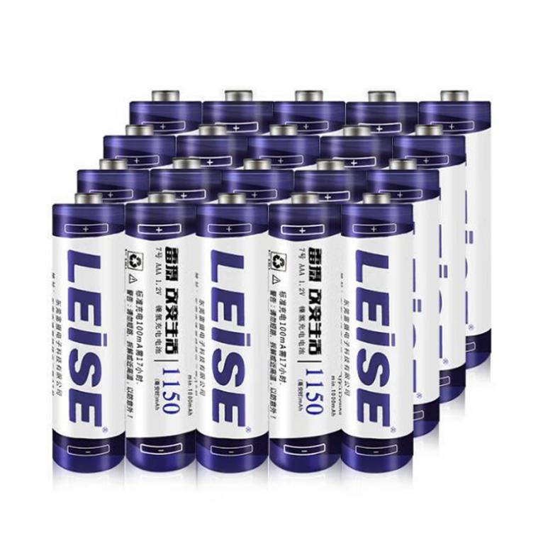 雷摄（LEISE） 7号 镍氢充电电池 1150毫安 20节/盒 （单位：盒）  
