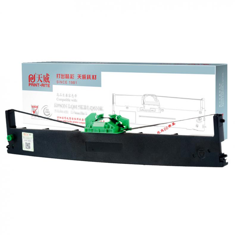 天威（PrintRite） PR2 色带架 含芯16m*7mm 左扭 （单位：支） 适用OLIVETTIPR2/PR2E/PR2+RICHPYII NANTIANK1 黑色