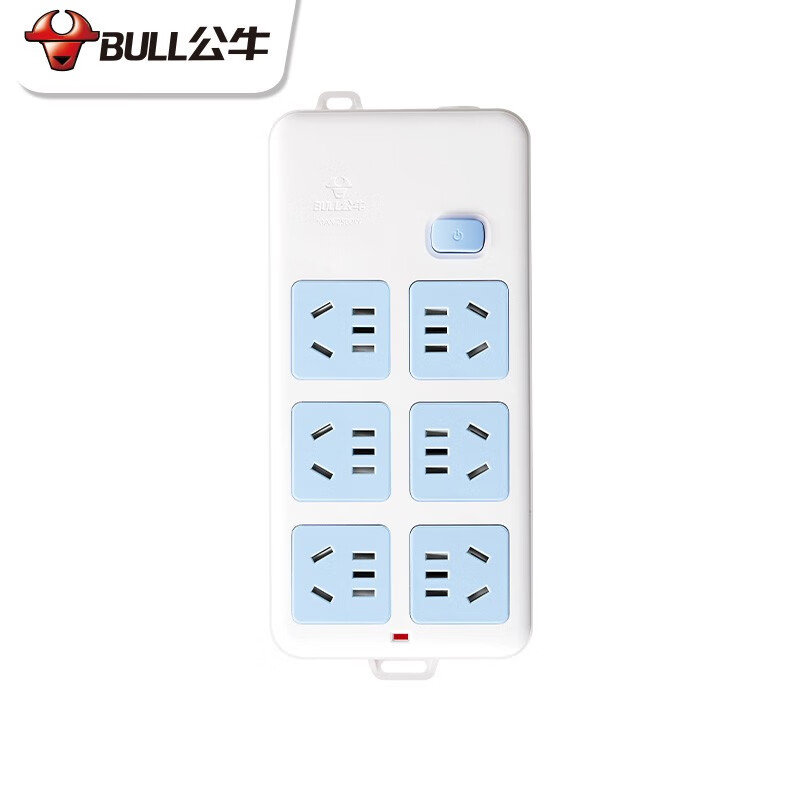 公牛（BULL） GN-109K 新国标无线插座 6位总控 无线 （单位：个）