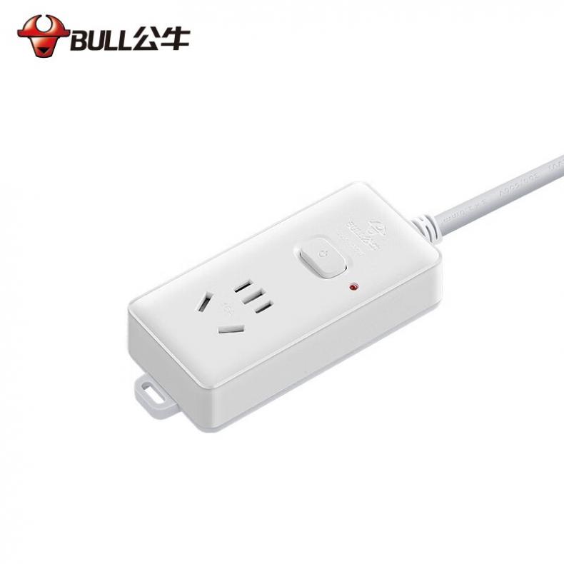 公牛（BULL） GN-104D 大功率16A插座 1位总控 全长1.8米 （单位：个） 两种款式随机发货 
