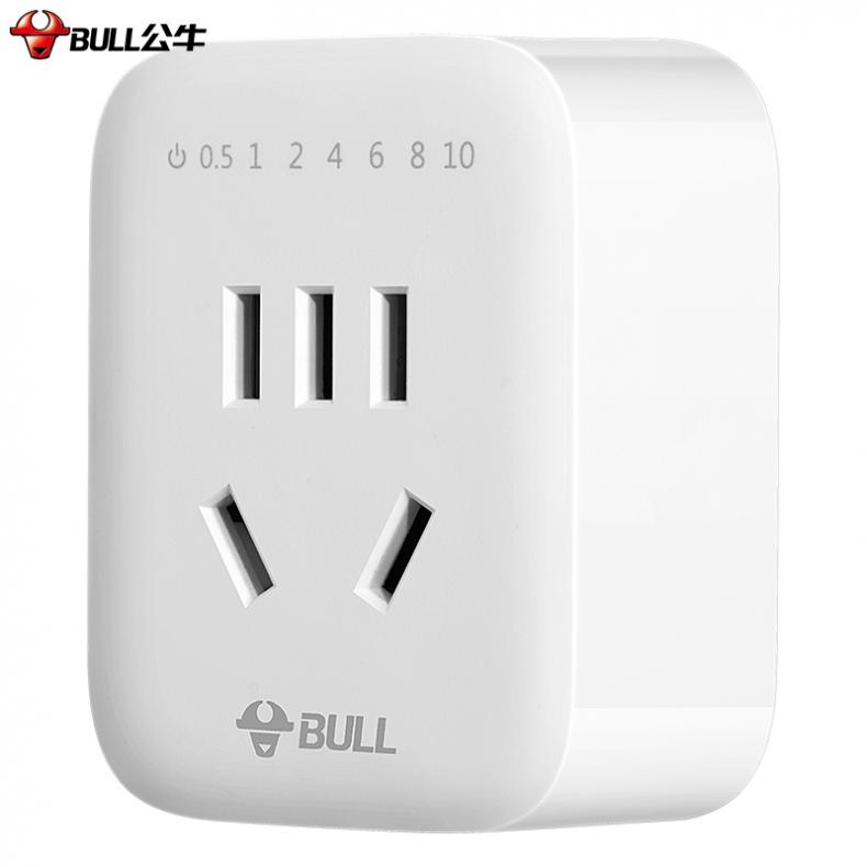 公牛（BULL） GND-5 新国标定时插座 10A （单位：个）