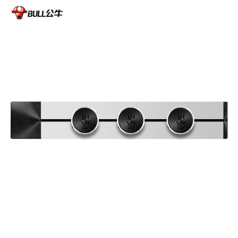 公牛（BULL） GN-GB1 多功能插座 明装 500mm+3个五孔插座 （单位：个） 白色