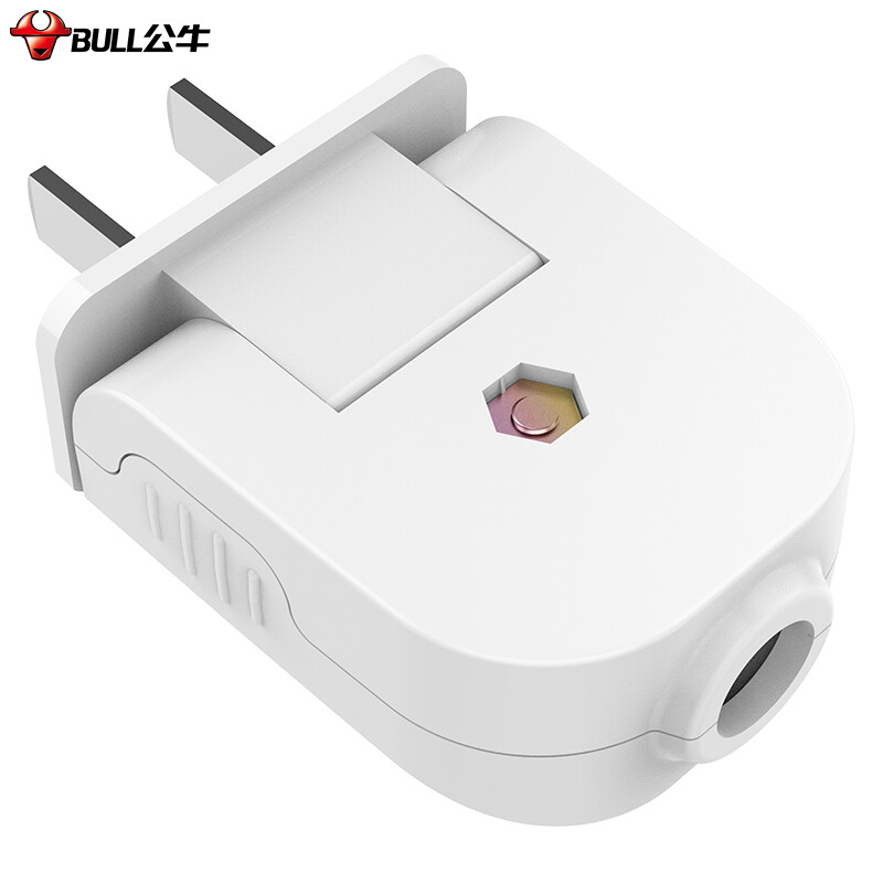 公牛（BULL） GNT-10L6 二脚插头 10A （单位：个）