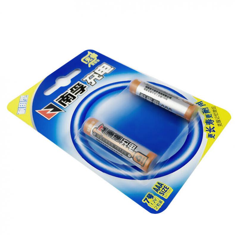 南孚(NANFU) 7号 充电电池 镍氢耐用型 900mAh 2粒/卡（单位：卡）