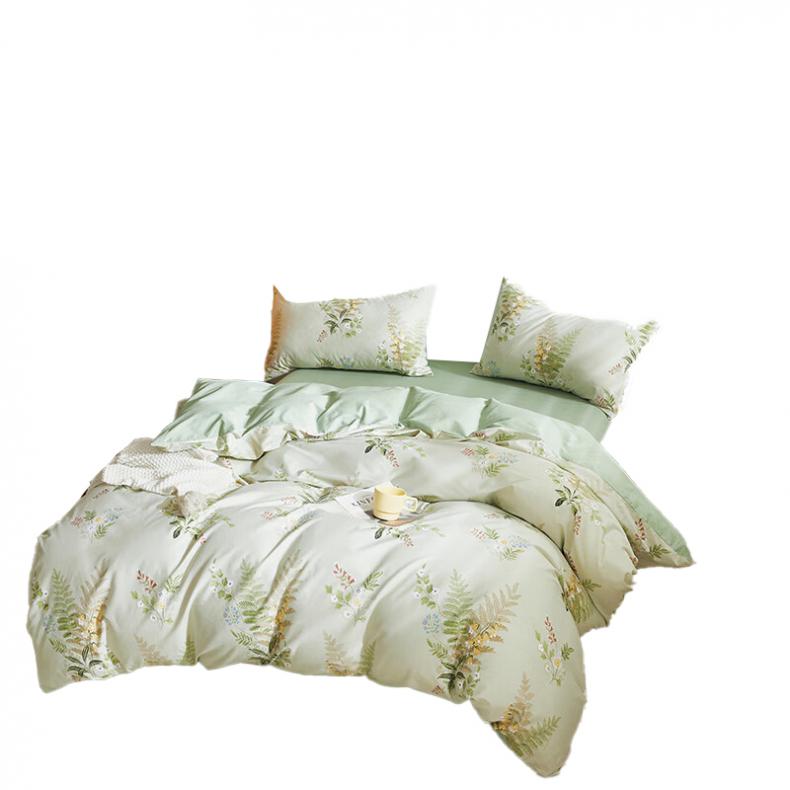金丝莉（KINTHERI） 花月晨夕 绿竹四件套 被套200*230cm（单位：套）