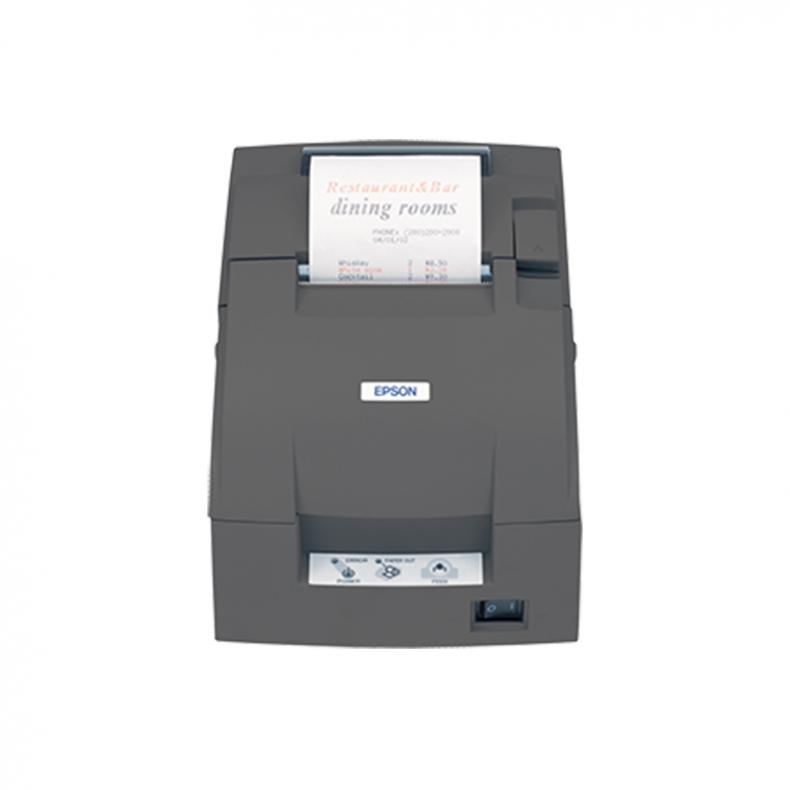 爱普生（EPSON） TM-U288B 撞击式点阵打印机 9针 （单位：台） 带切刀自动切纸 网口 黑色