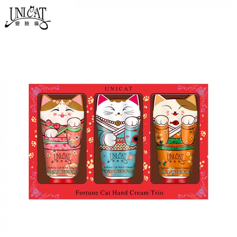 变脸猫（UNICAT） 檀木+茉莉+依兰 护手霜套盒 40ml/支 3支/套 （单位：套）  