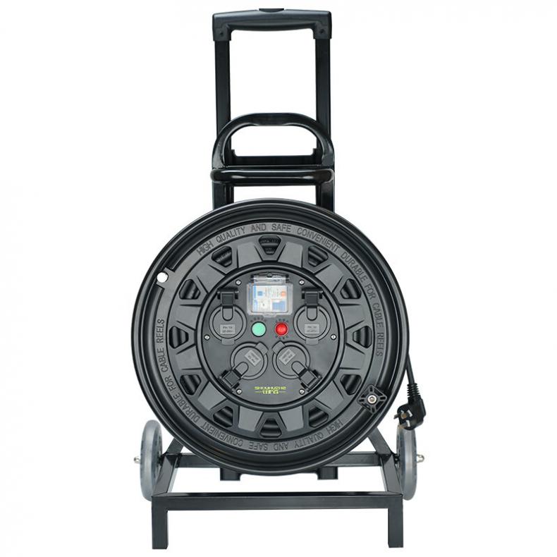 守护者（SHOUHUZHE） SC36516C10 移动电缆盘电源盘 220V~250V-3*1.5mm²*100米（单位：个） 3位10A5孔+1位16A3孔 黑色