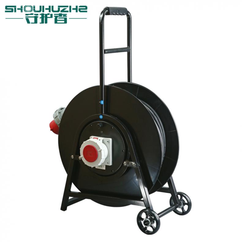 守护者（SHOUHUZHE） 6SLG500634Z3 移动电缆盘电源盘 380V~400V-3*10mm²+1*6mm²*30米（单位：个） 1位63A4孔 黑色