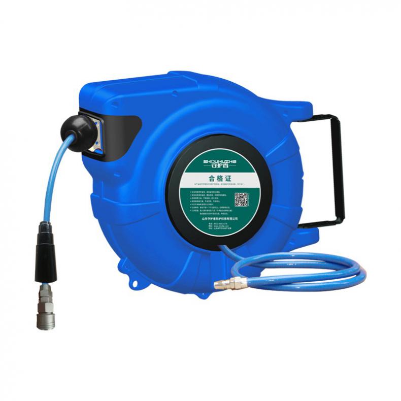 守护者（SHOUHUZHE） SHZ-T6520 移动电缆盘电源盘 PU夹纱管6.5*10*20米（单位：个） 黑色