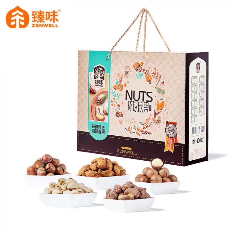 臻味 环球欣果 干果礼盒 2060g （单位：盒）  