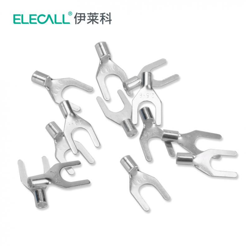 伊莱科 UT1-4 UT叉形祼端子 100个/包 10包/组（单位：组）