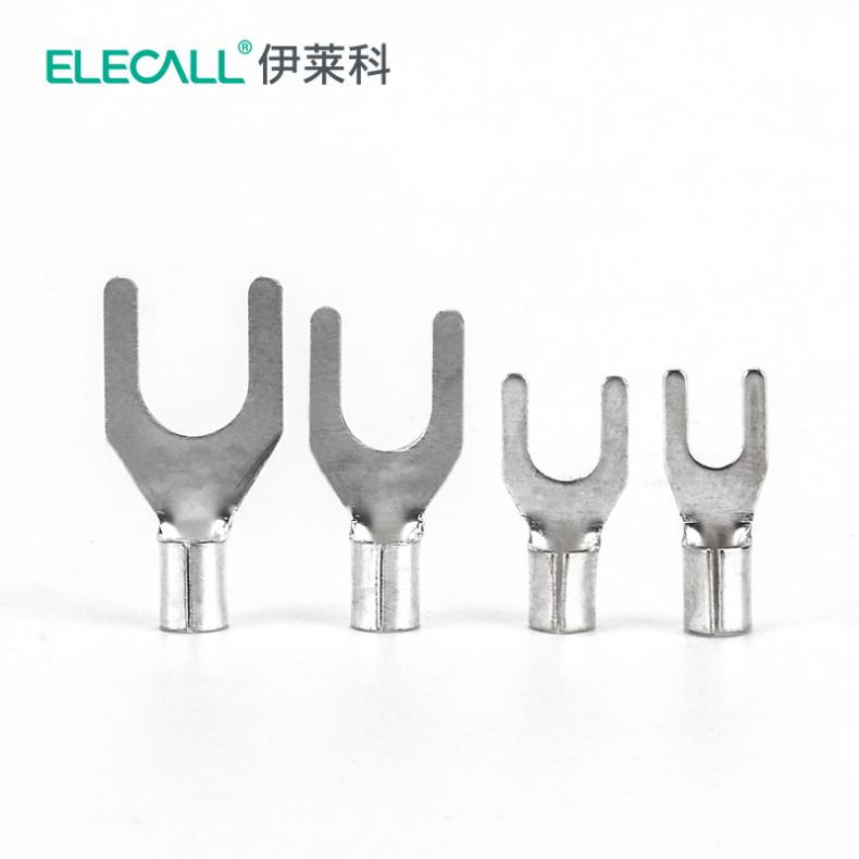 伊莱科 UT2.5-4 UT叉形祼端子 100个/包 10包/组（单位：组）