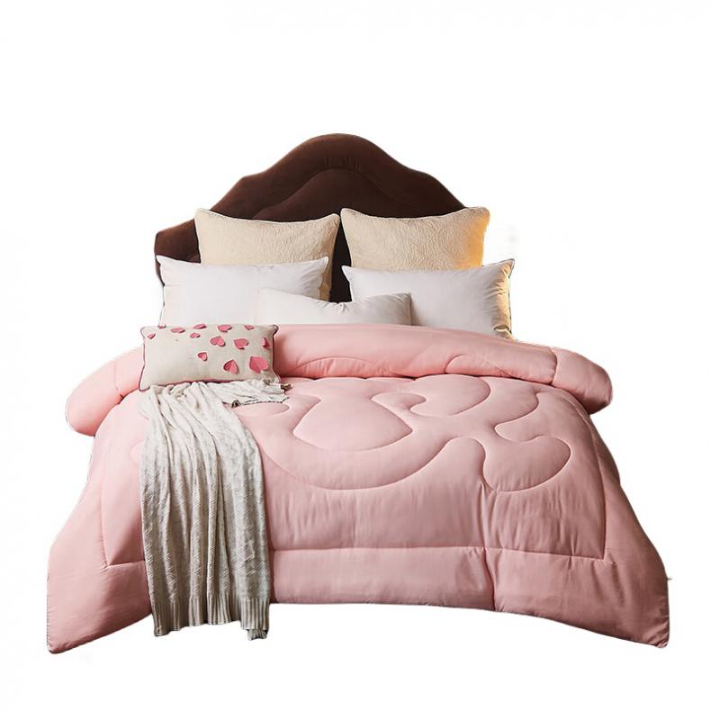 恒源祥 HYX103BZ 嫣然抗菌亲舒被 200*230cm 1100g（单位：床） 粉色
