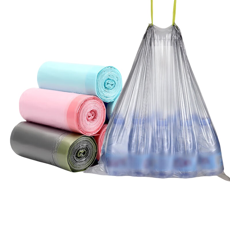 齐心（Comix） L228 抽绳垃圾袋 50*55cm 45只/卷 （单位：卷）  