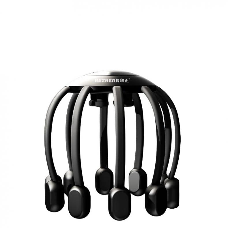 和正 HZ-IH-1 多维度头部按摩器旗舰款 14颗按摩头+五种模式 （单位：个）  黑色