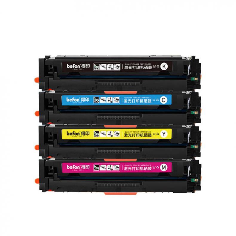 得印（befon） CRG054 硒鼓四色套装 6600页（单位：套） 适用佳能Canon LBP621Cw/LBP623Cdn/LBP623Cdw/MF641Cw/MF642Cdw/MF643Cdw/MF645Cx打印机