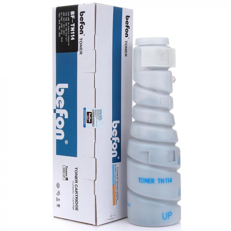 得印（befon） BF-TN114 墨粉盒 12000页 （单位：个） 适用柯尼卡美能达TN114/BH162/210/7516/7521/163 黑色