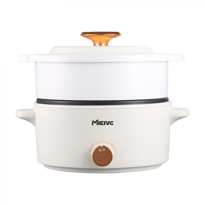 米薇可（MIEIVC） YMS-DHG-02 米佳多功能电火锅 3L （单位：台）  白色