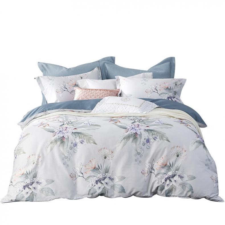 梦洁家纺 1010189016 纯棉印花四件套 锦玉梦韵 200*230cm（单位：套）