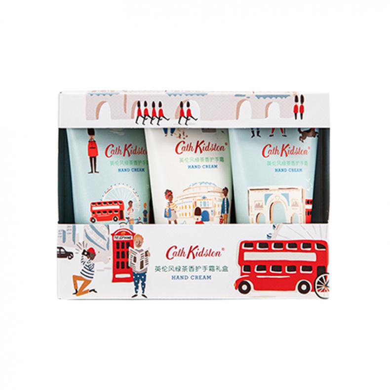 Cath Kidston 英伦绿茶 护手霜礼盒 30g/支 3支/盒（单位：盒）