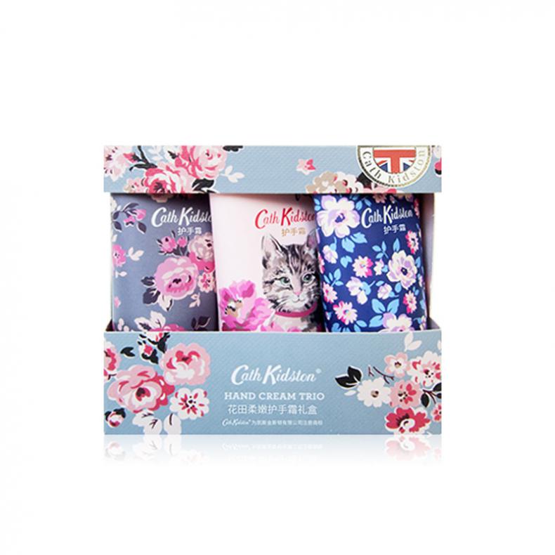 Cath Kidston 花田柔嫩 护手霜礼盒 30g/支 3支/盒（单位：盒）
