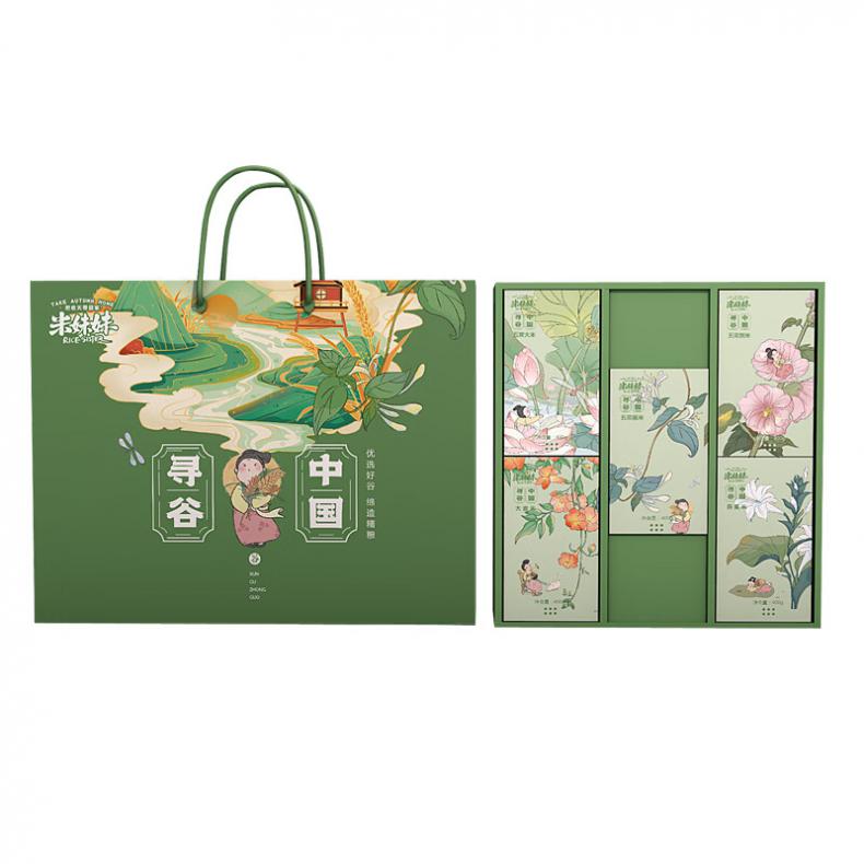 米妹妹（MIMEIMEI） 寻谷中国 杂粮大米礼盒 2kg （单位：盒） 真空包装