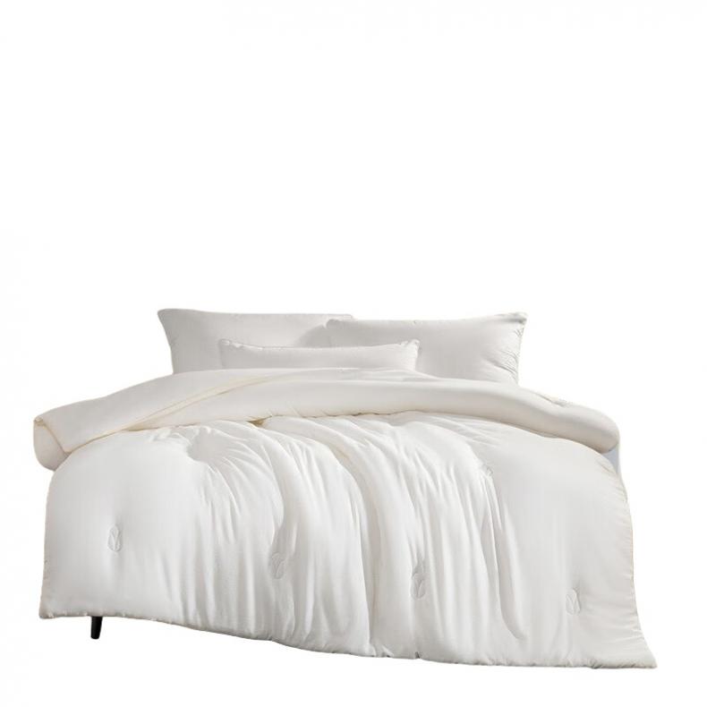 水星家纺 126048 DH玉米暖暖冬被 200*230cm（单位：床） 白色