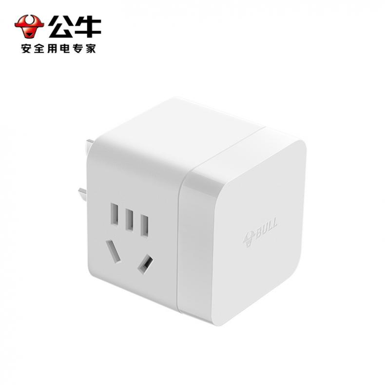 公牛（BULL） GN-M102W 一转多魔方插座 54*54*54mm （单位：个）  