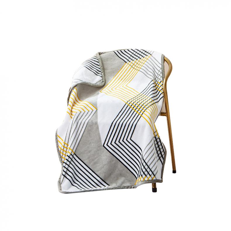 洁丽雅（Grace） JLY-YH583 牛奶绒披搭毯 简町 70*100cm（单位：条）