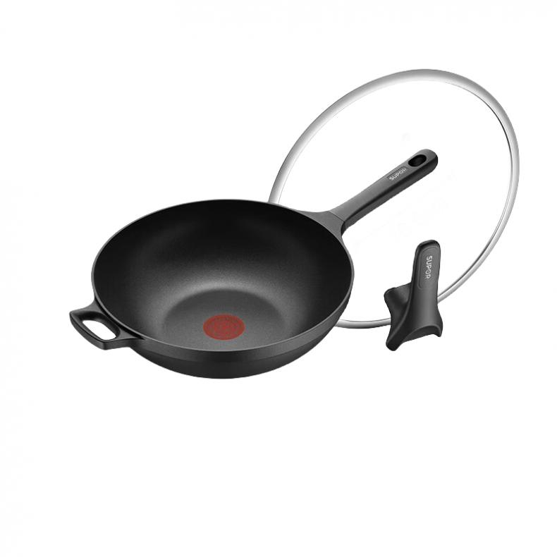 苏泊尔（SUPOR） EC32SAP01 火红点轻铸铝不粘炒锅 口径32cm （单位：个）  