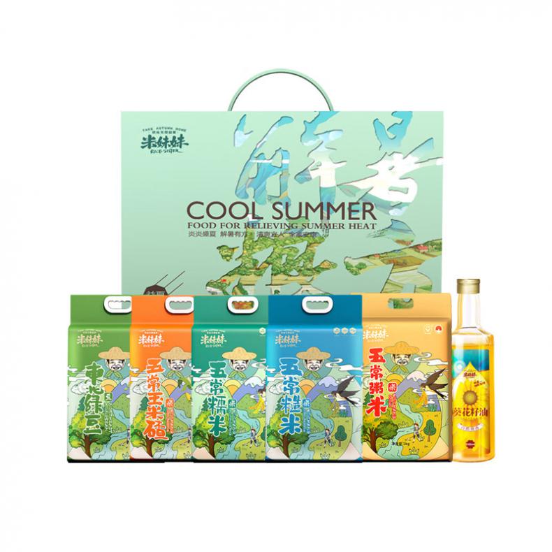 米妹妹（MIMEIMEI） 解暑粮方 六福大礼包 5.248kg （单位：盒） 真空包装