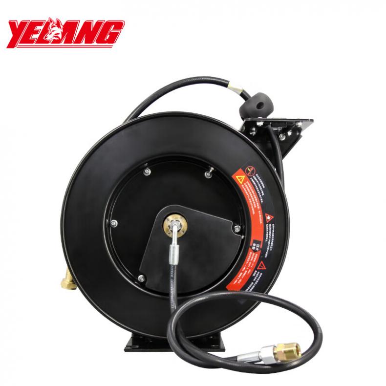 野狼 YL-GY8012 自动伸缩高压水鼓 8mm高压管12米（单位：个） 灰色