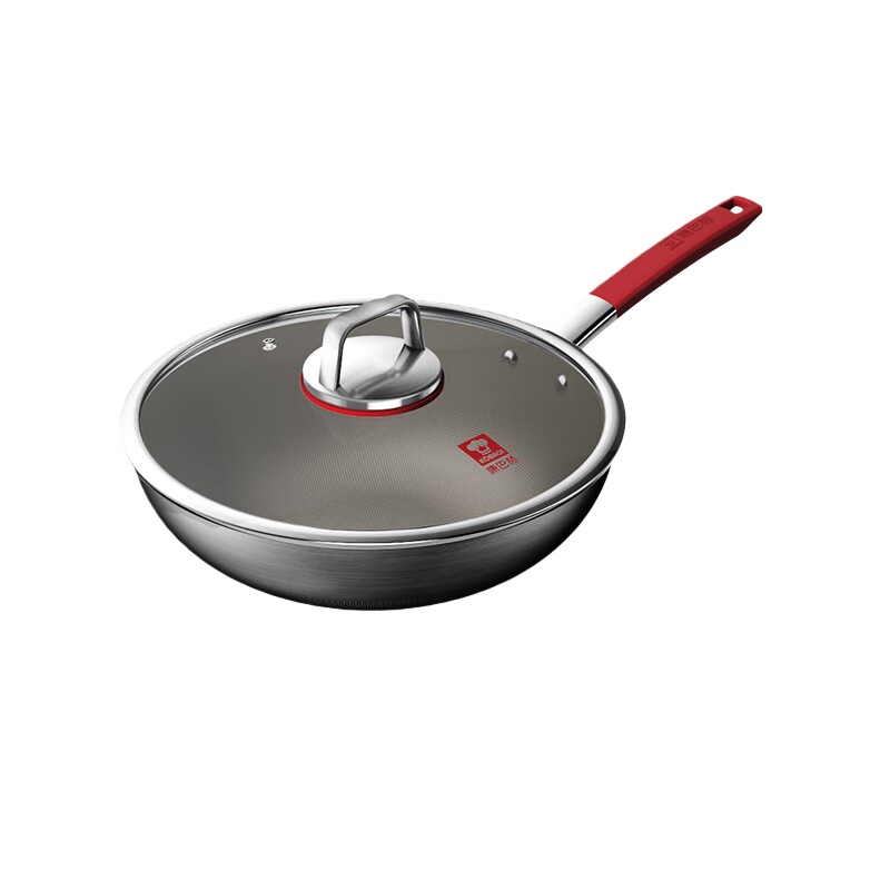 康巴赫（KBH） KGT-C32A 无涂层钛不粘炒锅 32cm （单位：个）