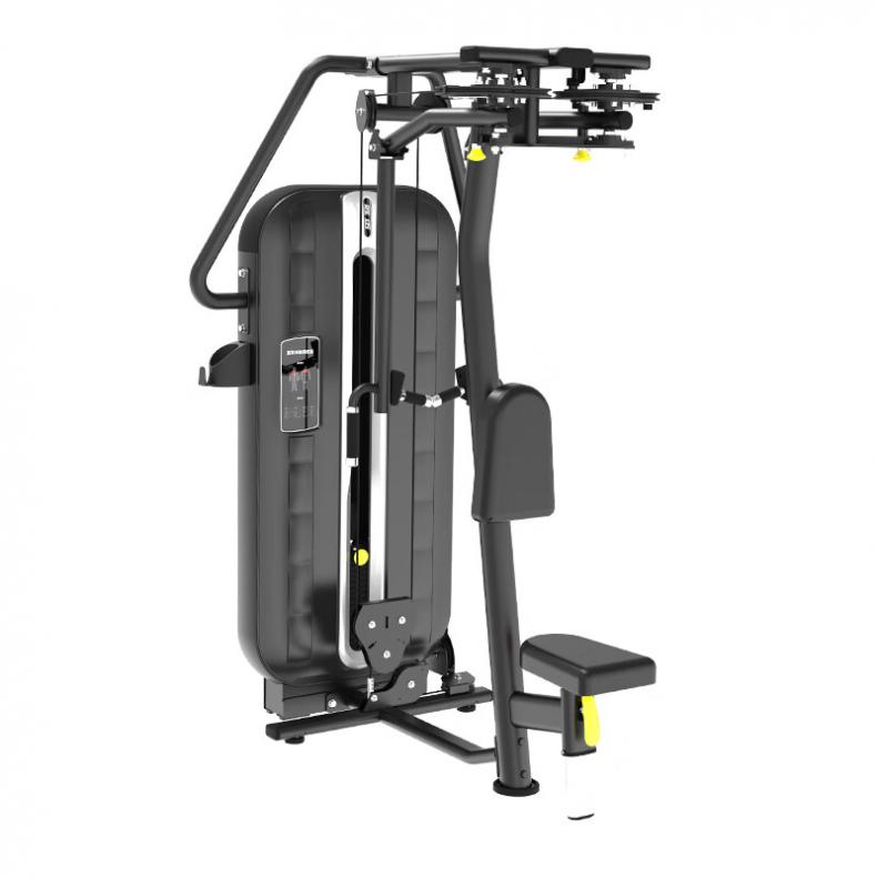 胜迈 SM-002A 直臂夹胸训练器 1500*1125*2060mm（单位：台） 黑色