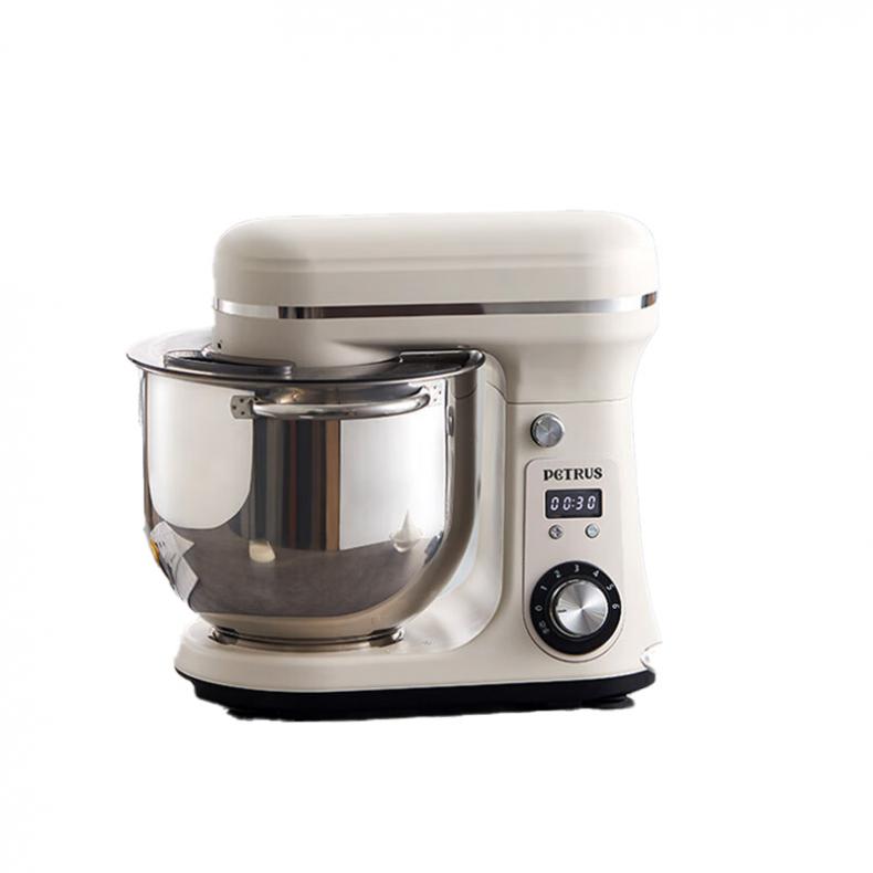 柏翠（petrus） PE4633 电子式和面机 6L （单位：台）  米白色