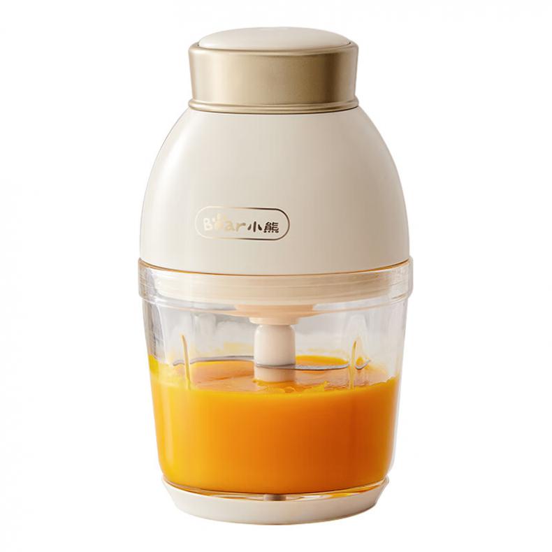 小熊（Bear） QSJ-D02Q1 迷你蔬果绞肉机 600ml（单位：台） 米白色
