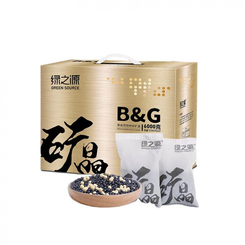 绿之源（GREEN SOURCE） Z-4056 黑金双效纳米矿晶 6kg （单位：箱）  
