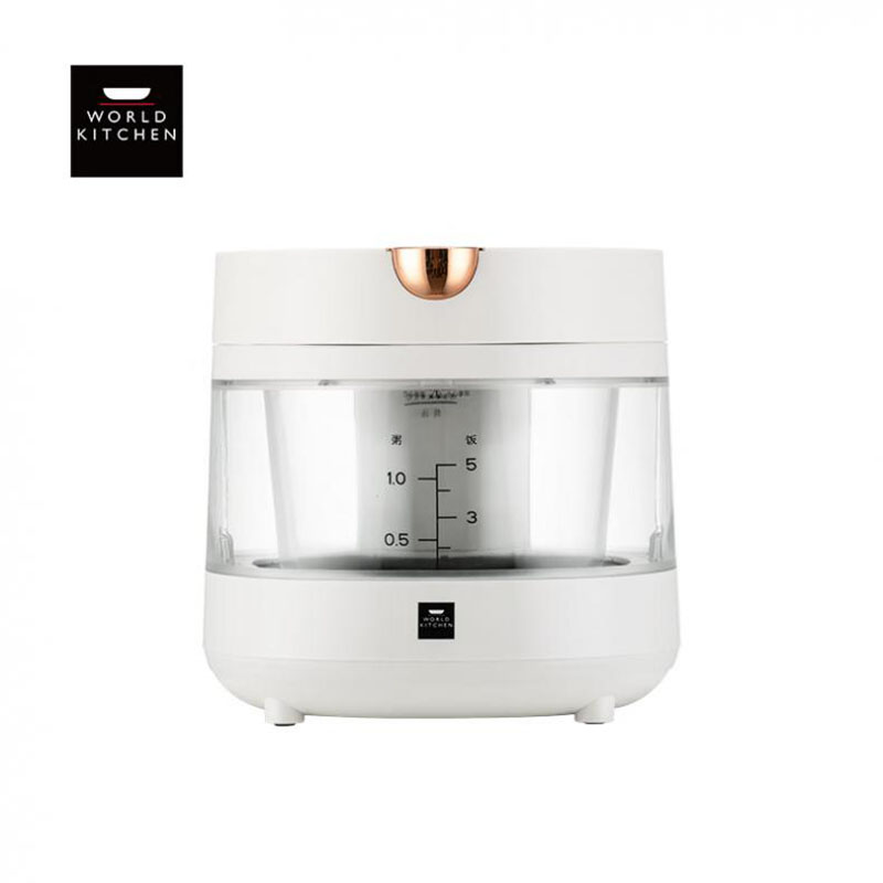 WORLD KITCHEN WK-GFB3012/KZ 可视玻璃胆电饭煲 3L（单位：个） 白色
