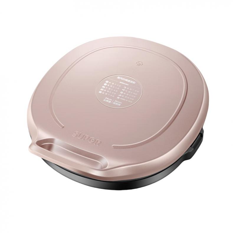 苏泊尔（SUPOR） JJ34AQ77 蒸汽蓬蓬脆煎烤机 34cm（单位：台） 玫瑰金
