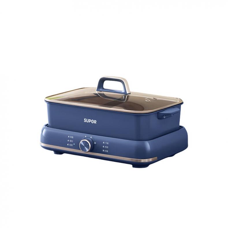 苏泊尔（SUPOR） H3724FKX71Y 鸳鸯电火锅 6L（单位：个） 蓝色
