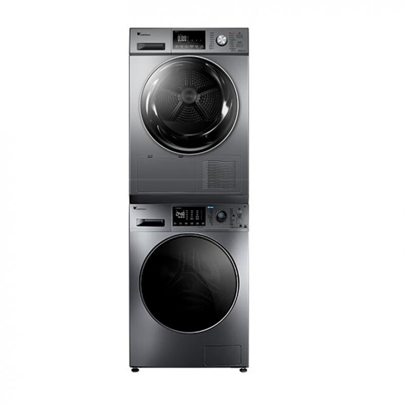 美的（Midea） TG100V86WMDY5+TH100-H32Y 小天鹅洗烘套装（单位：套） 滚筒洗衣机+烘干机