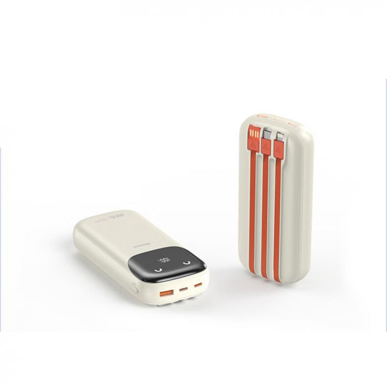 纽曼（Newsmy） AL28 自带线充电宝 10000mAh （单位：个）  颜色随机