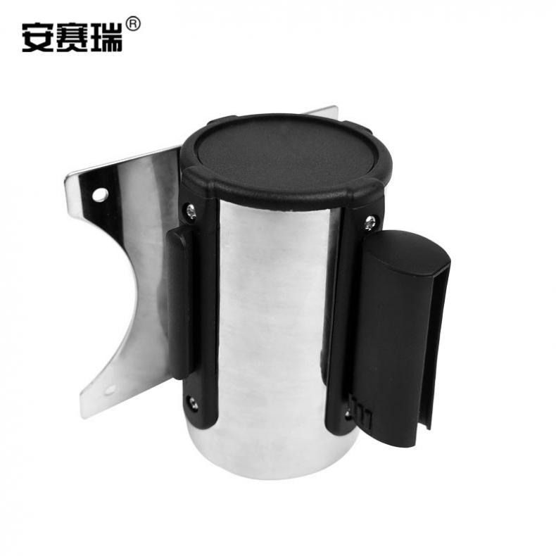 安赛瑞 25974 壁挂式隔离带伸缩带 3m（单位：个） 黄色