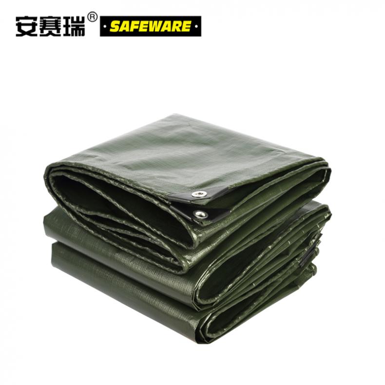 安赛瑞 12446 加厚防雨布 厚0.35mm（单位：平方） 30m&sup2;起订 军绿